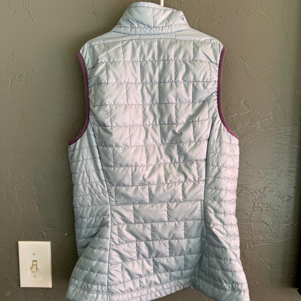 Patagonia Nano Puffer Vest, Women’s, Sky Blue XS - Picture 2 of 4